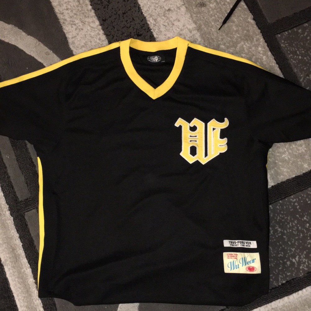 Wu wear vintage baseball jersey